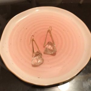 * Magical Chunky Quartz Earrings :)